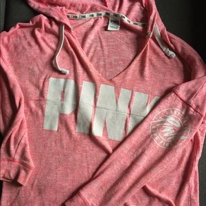 PINK T-shirt hoodie